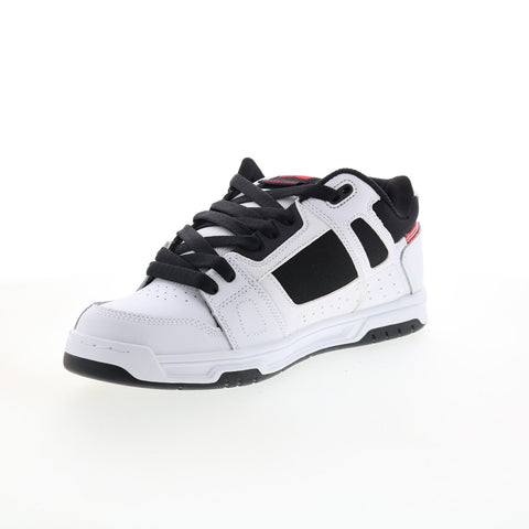 DC Stag 320188-XWKR Mens White Leather Skate Inspired Sneakers Shoes