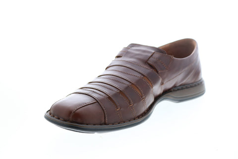 Josef Seibel Steven Dress Fisherman Mens Brown Loafers Casual Shoes