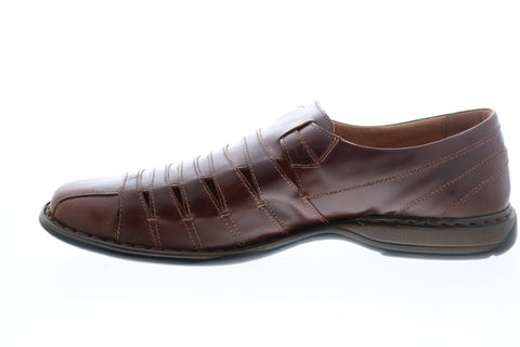 Josef Seibel Steven Dress Fisherman Mens Brown Loafers Casual Shoes