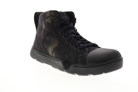 Altama Maritime Mid 333051 Mens Black Wide Canvas Lifestyle Sneakers Shoes