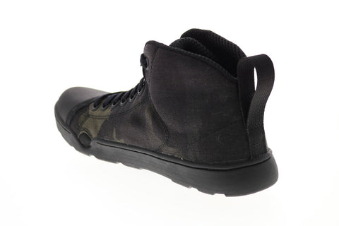 Altama Maritime Mid 333051 Mens Black Wide Canvas Lifestyle Sneakers Shoes