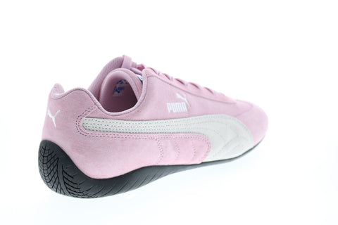 Puma Speedcat OG Sparco 33984403 Mens Pink Suede Lace Up Sneakers Motorsport Inspired Shoes
