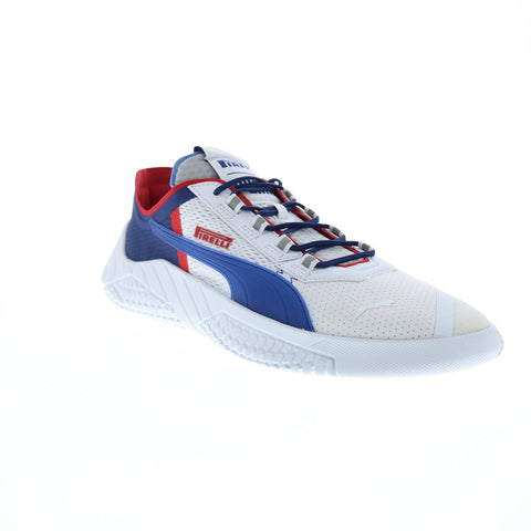 Puma Replicat-X Pirelli 33985506 Mens White Lifestyle Sneakers Shoes -