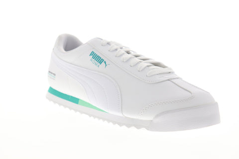 Puma Mercedes AMG Petronas Roma 33991602 Mens White Low Top Sneakers Shoes