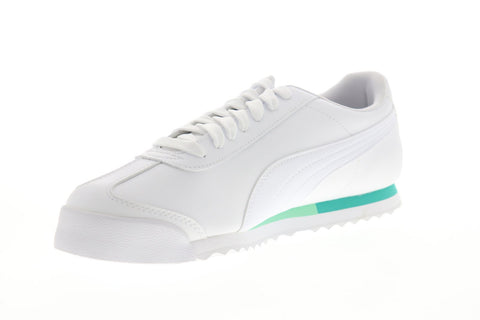 Puma Mercedes AMG Petronas Roma 33991602 Mens White Low Top Sneakers Shoes
