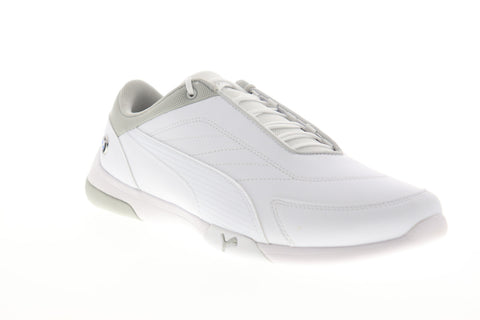 Puma BMW MMS Kart Cat III 33992702 Mens White Lace Up Motorsport Sneakers Shoes