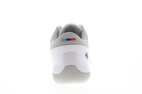 Puma BMW MMS Kart Cat III 33992702 Mens White Lace Up Motorsport Sneakers Shoes
