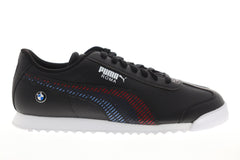 Puma Bmw Mms Roma 33992901 Mens Black Synthetic Low Top Sneakers Shoes