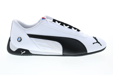 Puma Bmw Mms R-Cat 33993302 Mens White Motorsport Inspired Sneakers Shoes