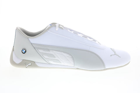 Puma BMW MMS R-Cat 33993304 Mens White Synthetic Motorsport Sneakers Shoes