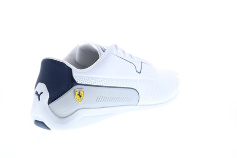 Puma Scuderia Ferrari Drift Cat 8 Mens White Synthetic Sneakers Shoes
