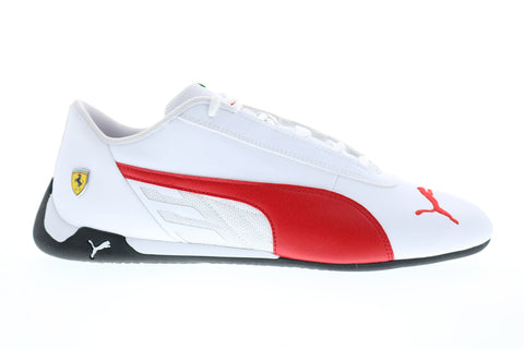 Puma Scuderia Ferrari R-Cat Mens White Motorsport Sneakers Shoes