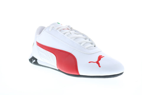 Puma Scuderia Ferrari R-Cat Mens White Motorsport Sneakers Shoes