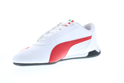 Puma Scuderia Ferrari R-Cat Mens White Motorsport Sneakers Shoes