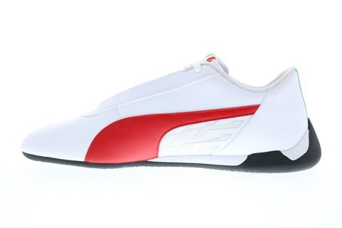Puma Scuderia Ferrari R-Cat Mens White Motorsport Sneakers Shoes