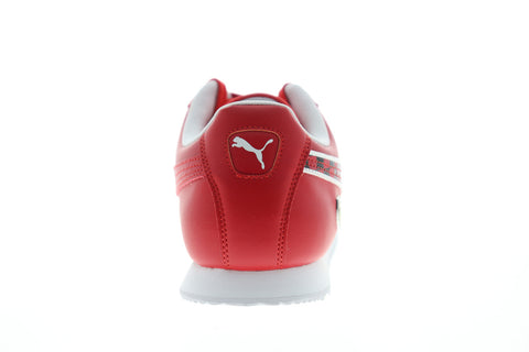 Puma Scuderia Ferrari Roma 33994003 Mens Red Leather Motorsport Sneakers Shoes