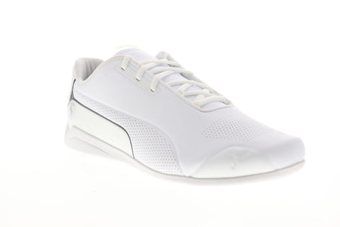 Puma Scuderia Ferrari Drift Cat 8 LS Mens White Low Top Sneakers Shoes