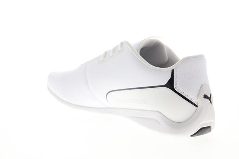 Puma Scuderia Ferrari Drift Cat 8 LS Mens White Low Top Sneakers Shoes