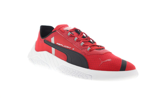 Puma Scuderia Ferrari Replicat-X 33994501 Mens Red Motorsport Sneakers Shoes