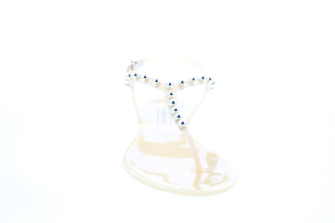 BCBG Max Azria Jellia Jelly 34AZ116-NUD Womens Beige Slingback Sandals Shoes