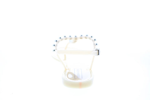 BCBG Max Azria Jellia Jelly 34AZ116-NUD Womens Beige Slingback Sandals Shoes