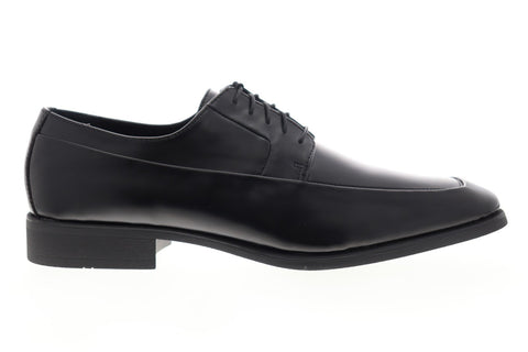 Calvin Klein Elroy Box Smooth 34F0265-BLK Mens Black Dress Oxfords Shoes