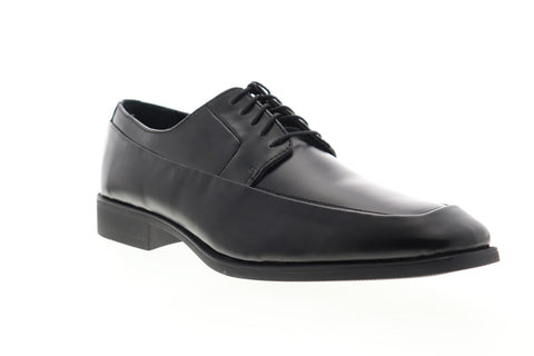 Calvin Klein Elroy Box Smooth 34F0265-BLK Mens Black Dress Oxfords Shoes