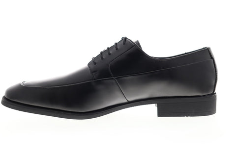 Calvin Klein Elroy Box Smooth 34F0265-BLK Mens Black Dress Oxfords Shoes