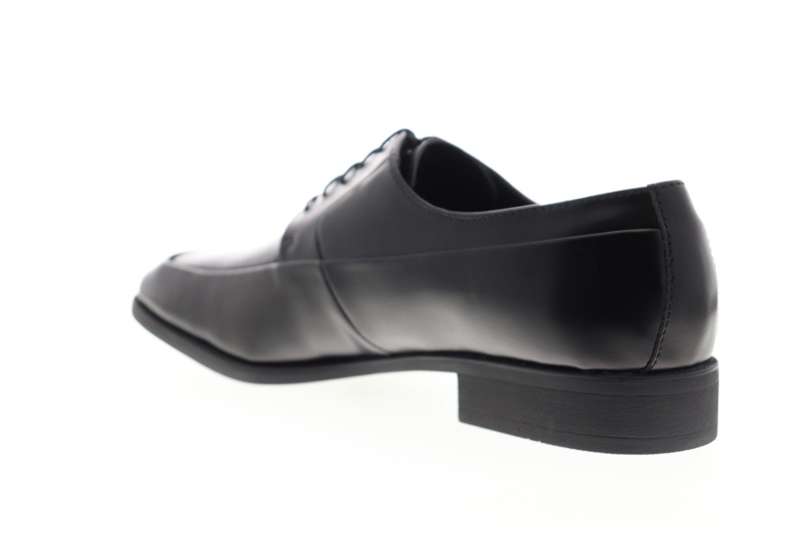 Calvin Klein Elroy Box Smooth 34F0265-BLK Mens Black Plain Toe Oxfords