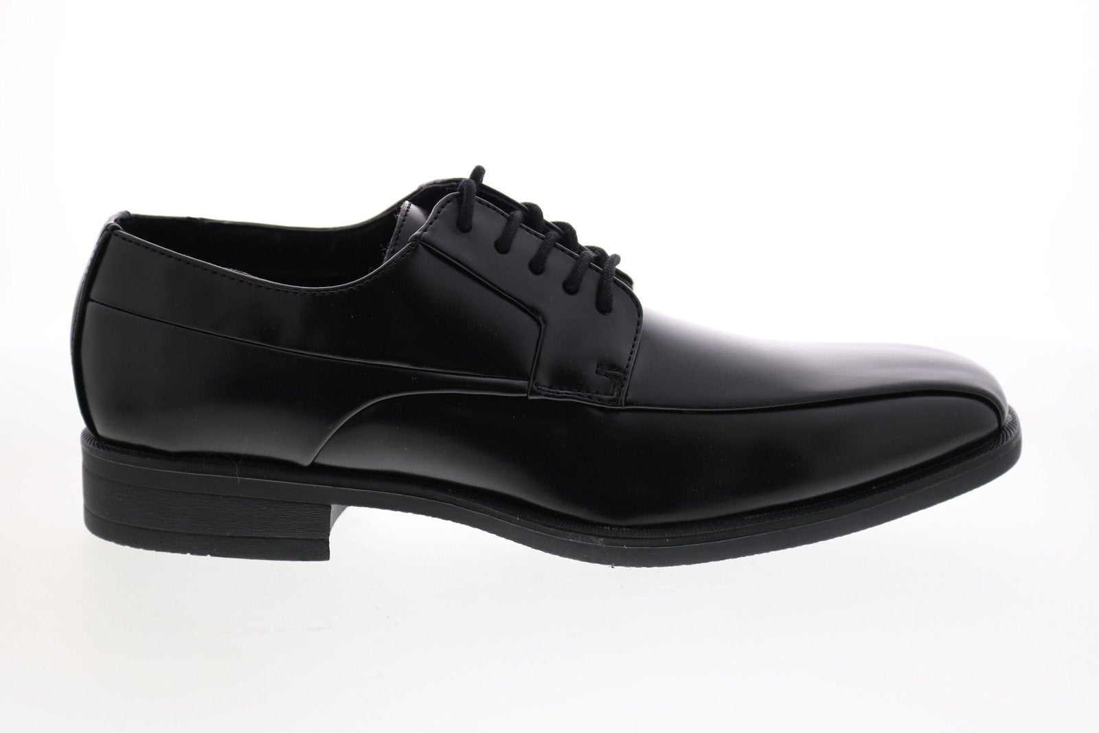 Calvin Klein Earl Smooth Mens Black Oxfords & Lace Ups Plain Toe Shoes - Ruze Shoes Calvin Klein Earl Smooth Mens Black Oxfords & Lace Ups Plain Toe Shoes - Ruze Shoes