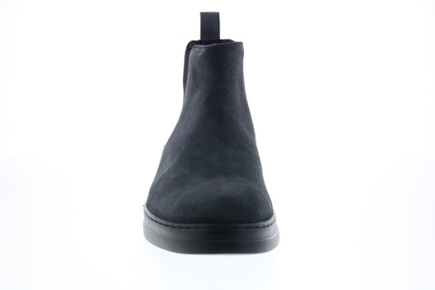Calvin Klein Rixley Calf Suede Nappa Calf Leather Mens Grey Chelsea Boots