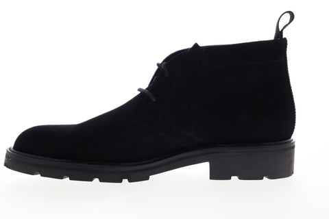 Calvin Klein Ultan Calf 34F0500-BLK Mens Black Suede Chukkas Boots Shoes