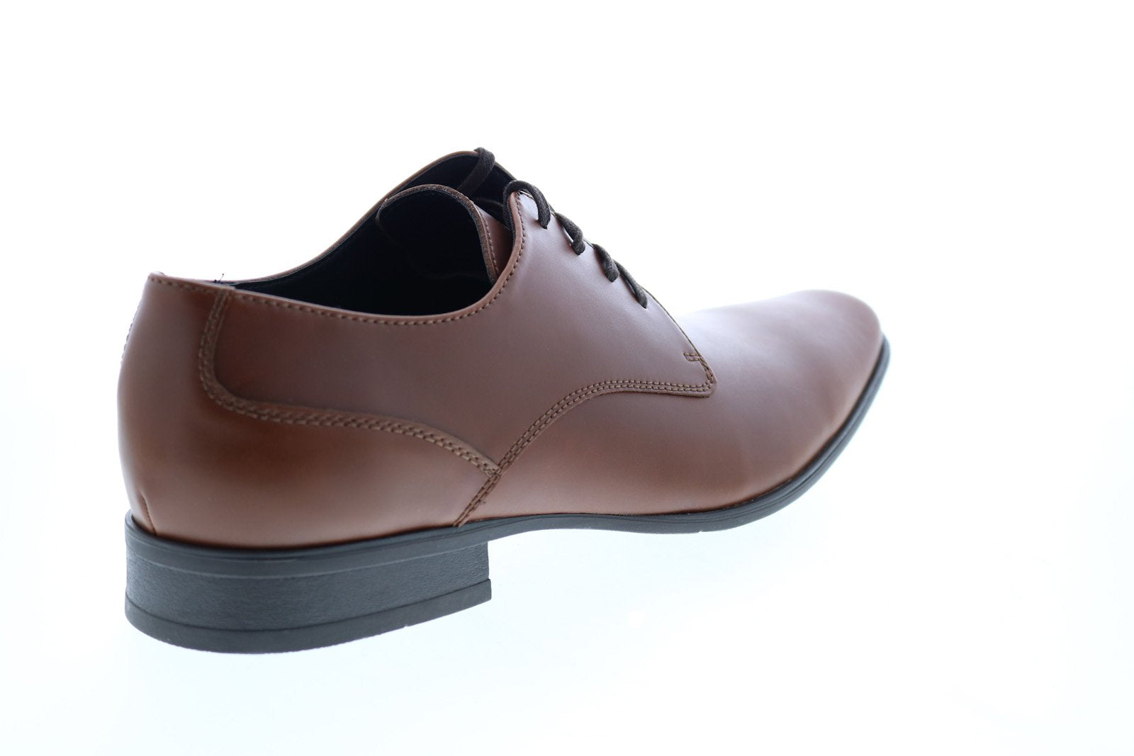 Calvin Klein Brodie Leather 34F0617-MED Mens Brown Leather Oxfords & L - Ruze Shoes Calvin Klein Brodie Leather 34F0617-MED Mens Brown Leather Oxfords & L - Ruze Shoes