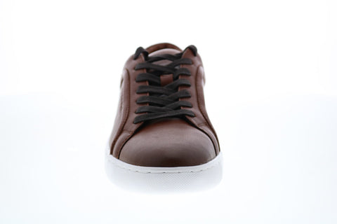 Calvin Klein Fasano Soft Leather 34F1142-TAN Mens Brown Designer Sneakers Shoes