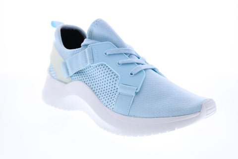 Calvin Klein Unni Textured Knit 34F1279-PBL Mens Blue Designer Sneakers Shoes