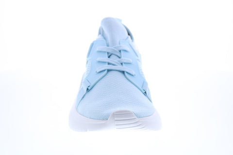 Calvin Klein Unni Textured Knit 34F1279-PBL Mens Blue Designer Sneakers Shoes