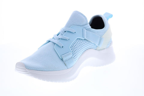 Calvin Klein Unni Textured Knit 34F1279-PBL Mens Blue Designer Sneakers Shoes