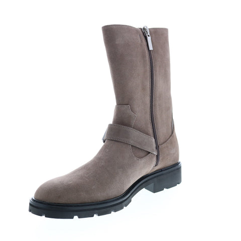 Calvin Klein Ugilio Calf Suede 34F1604-AFG Mens Grey Casual Dress Boots
