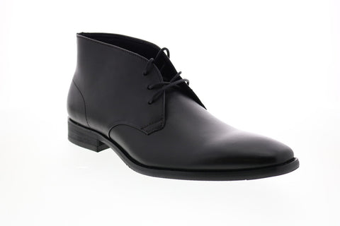 Calvin Klein Rolando Dress Calf 34F1616-BLK Mens Black Lace Up Chukkas Boots