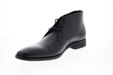 Calvin Klein Rolando Dress Calf 34F1616-BLK Mens Black Lace Up Chukkas Boots