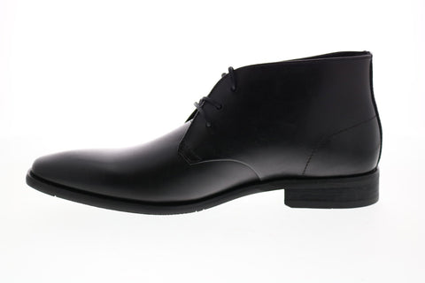 Calvin Klein Rolando Dress Calf 34F1616-BLK Mens Black Lace Up Chukkas Boots