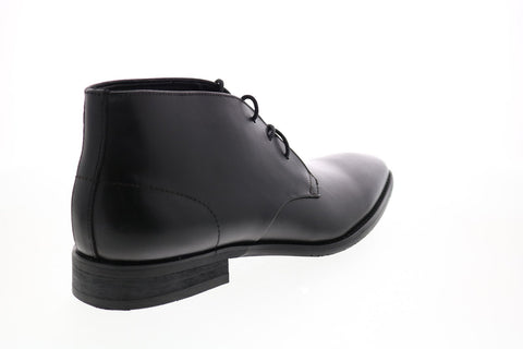 Calvin Klein Rolando Dress Calf 34F1616-BLK Mens Black Lace Up Chukkas Boots
