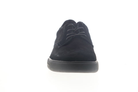 Calvin Klein Gleyber Silky Suede 34F1732-BLK Mens Black Suede Designer Sneakers Shoes