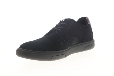 Calvin Klein Gleyber Silky Suede 34F1732-BLK Mens Black Suede Designer Sneakers Shoes