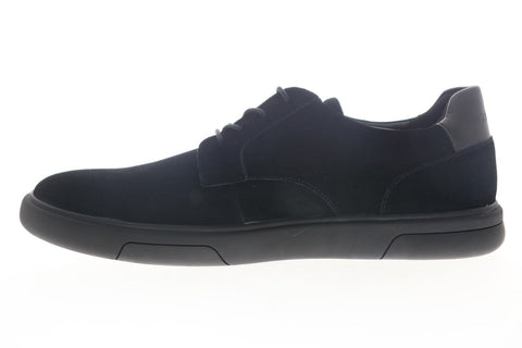 Calvin Klein Gleyber Silky Suede 34F1732-BLK Mens Black Suede Designer Sneakers Shoes