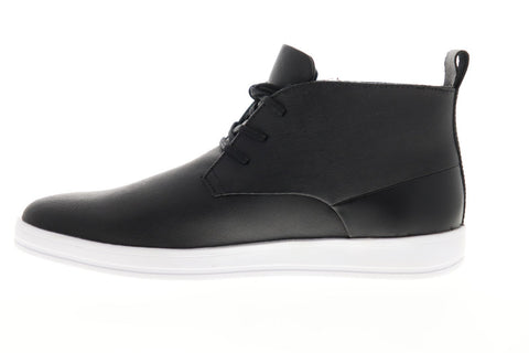 Calvin Klein Bain Saffiano 34F1853-BLK Mens Black Leather Casual Fashion Sneakers Shoes