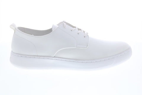 Calvin Klein Fife Box Leather 34F2020-WHT Mens White Designer Sneakers Shoes