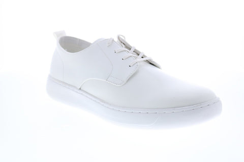 Calvin Klein Fife Box Leather 34F2020-WHT Mens White Designer Sneakers Shoes