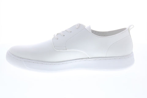 Calvin Klein Fife Box Leather 34F2020-WHT Mens White Designer Sneakers Shoes