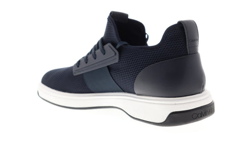 Calvin Klein Phyll 34F2044-DNY Mens Blue Mesh Lace Up Low Top Sneakers Shoes